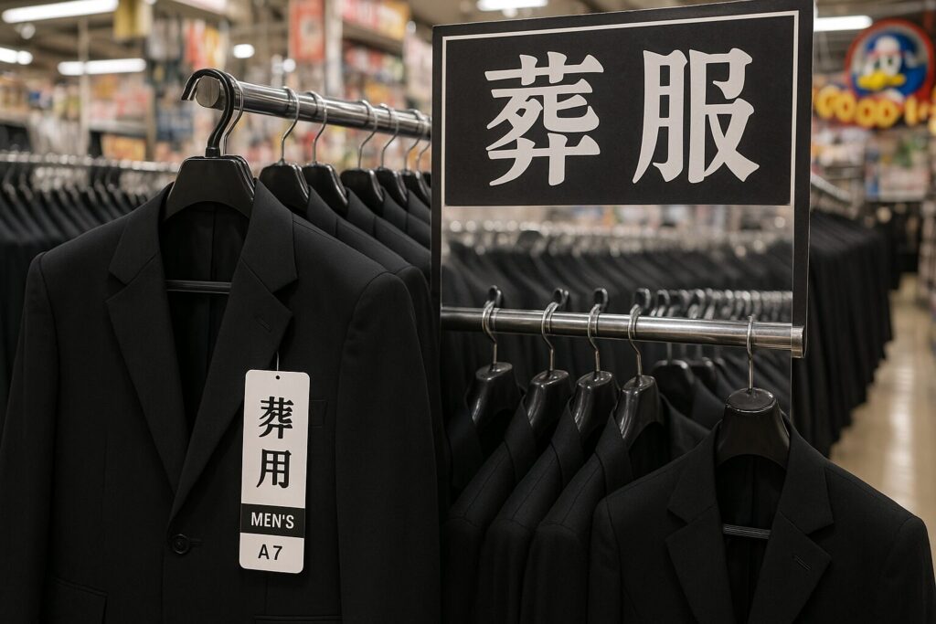 価格と見た目で比較するドンキの喪服選び｜失敗しない購入判断のイメージ