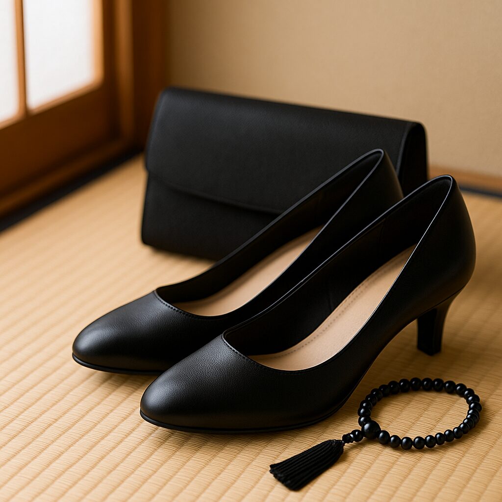 ユニクロのコンフィールタッチパンプス商品イメージ