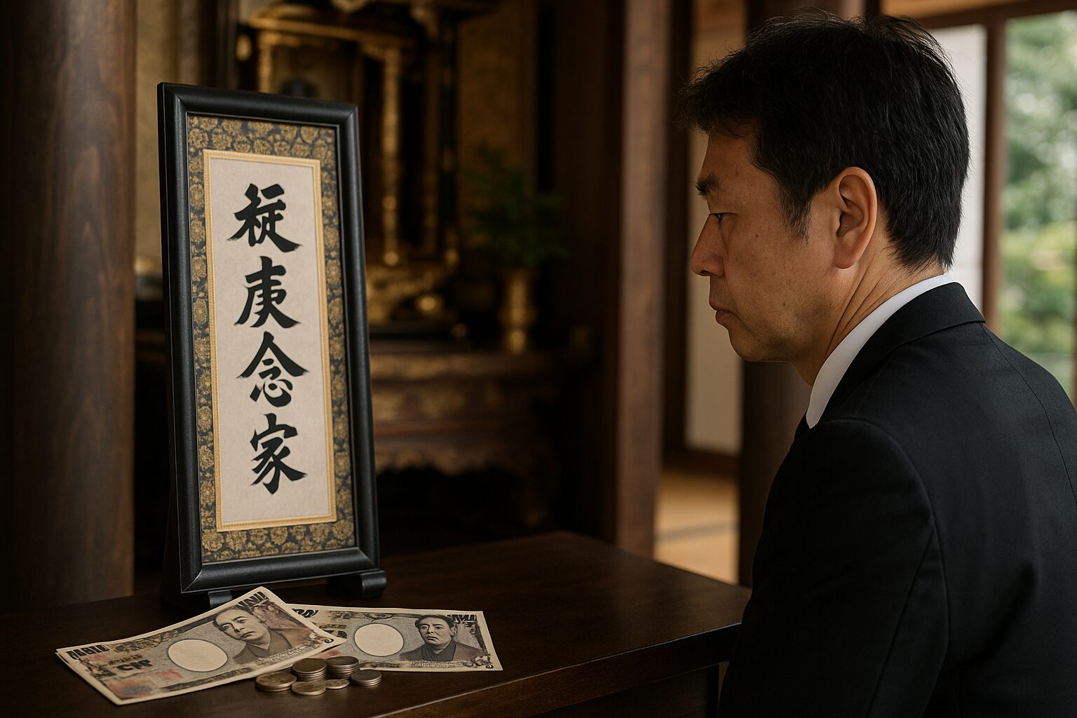 法名の値段の内訳｜院号・法名軸・御車代の目安
