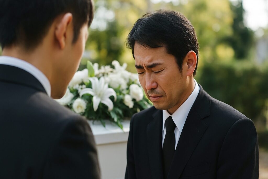 感動ジャケット 葬式の身支度一式