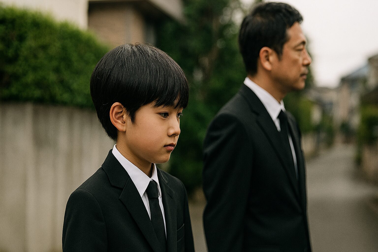 小学生喪服ユニクロで葬儀に参列