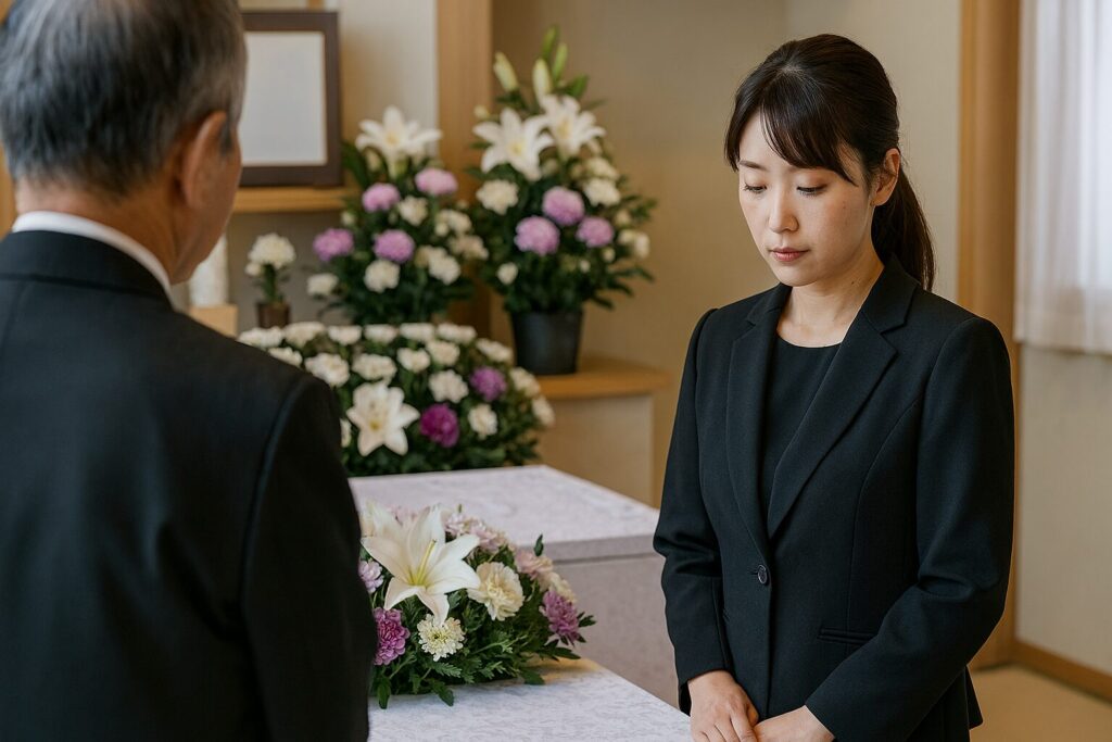 家族葬に参列する孫の嫁の立場と判断基準