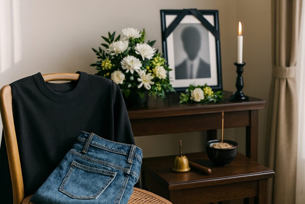 法事で私服でいいと言われたときの服装イメージ