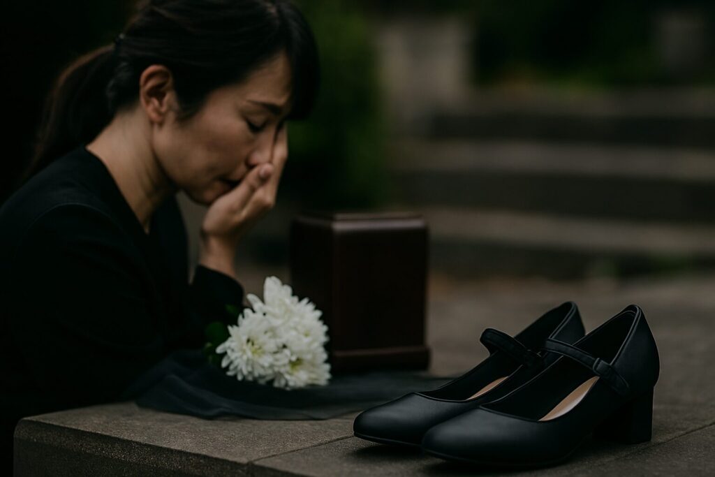 葬式に合う女性向け靴の選び方