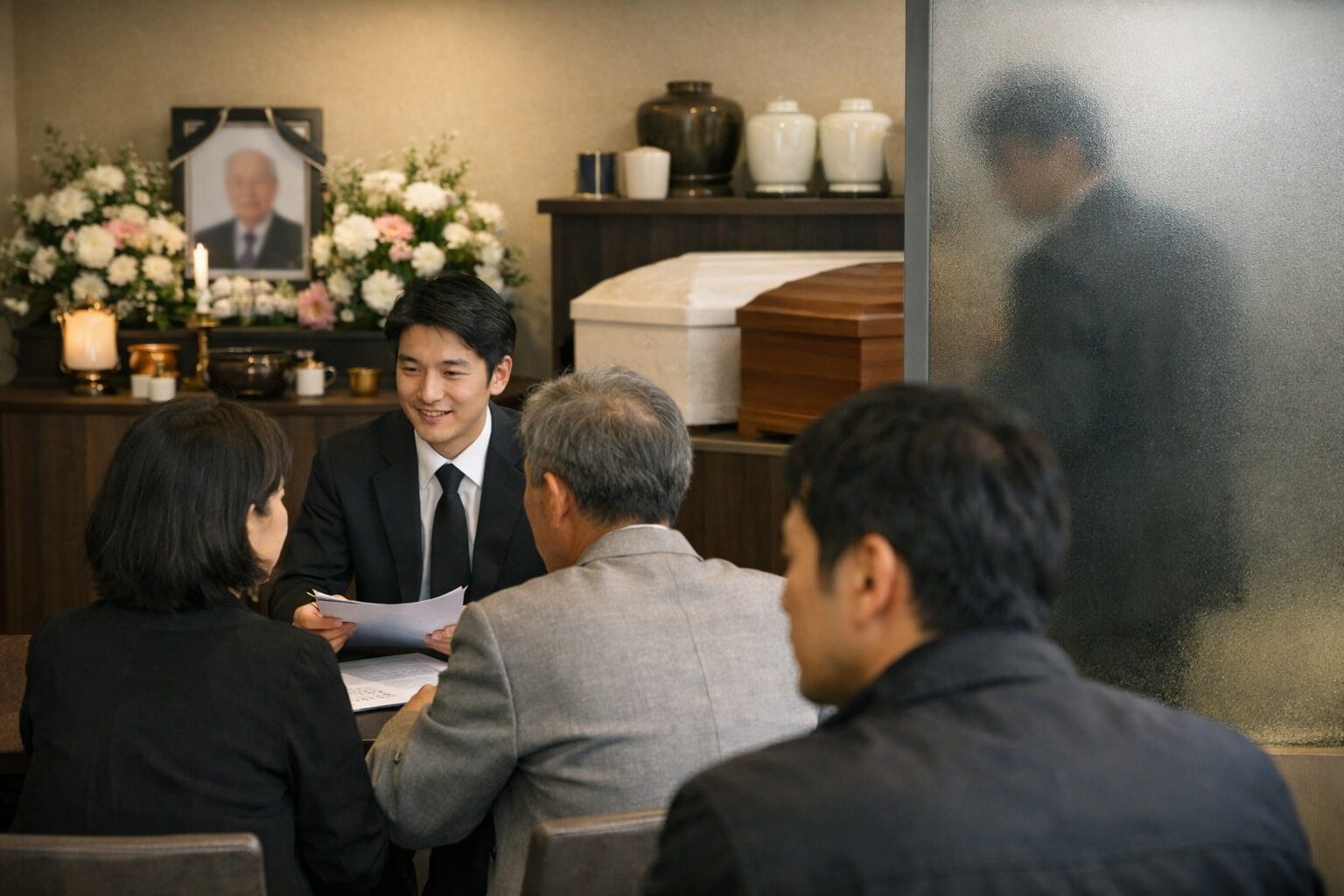 日本人男性が想いコーポレーションの不審点を見る