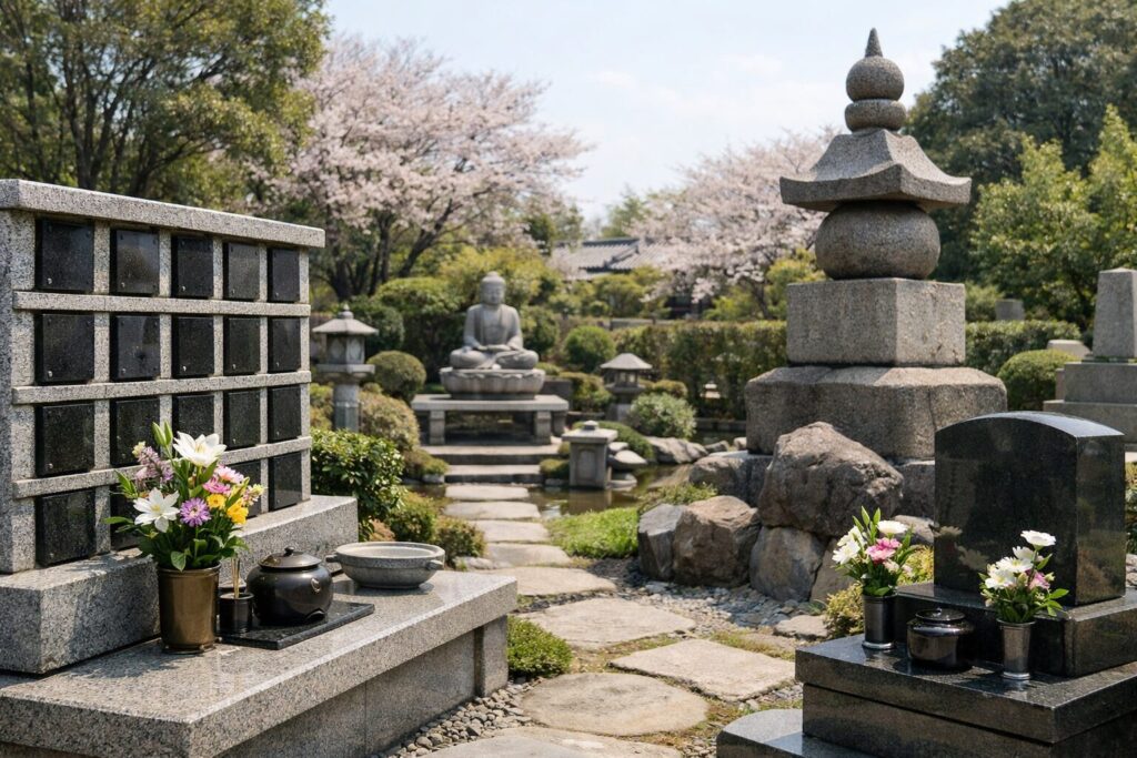 永代供養の祭壇と供養具
