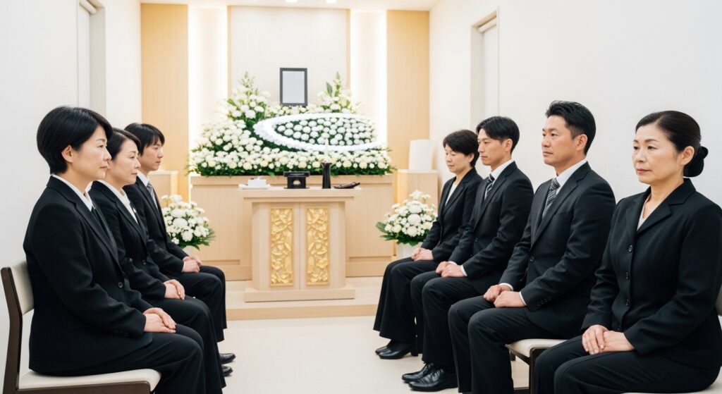家族葬で日本人男性が選ぶ落ち着いた服装