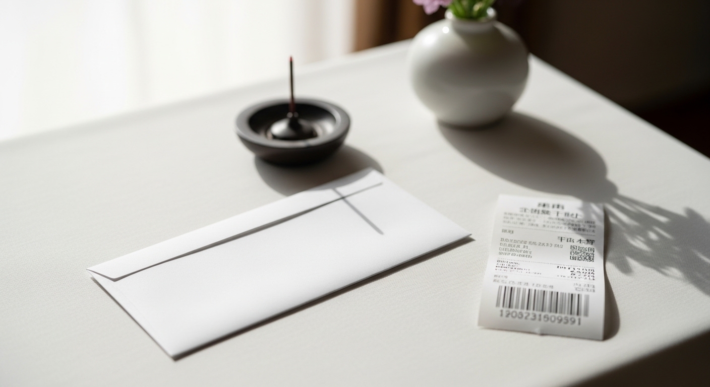 墓じまいで親戚へ渡すお金の表書き例