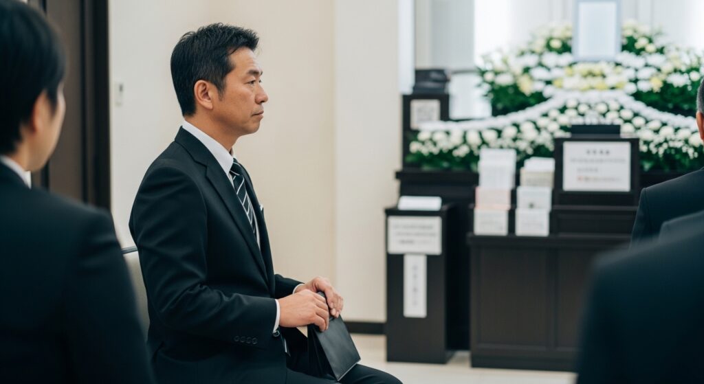 日本人男性が準備する墓じまいの親戚向けお金の表書き