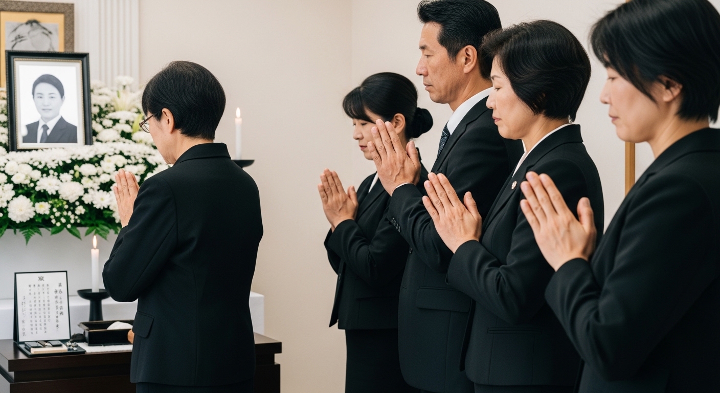 資産管理ノートに記入する日本人男性