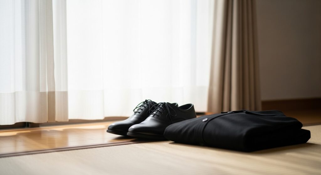 葬式での革靴とパンプスの適切な選び方