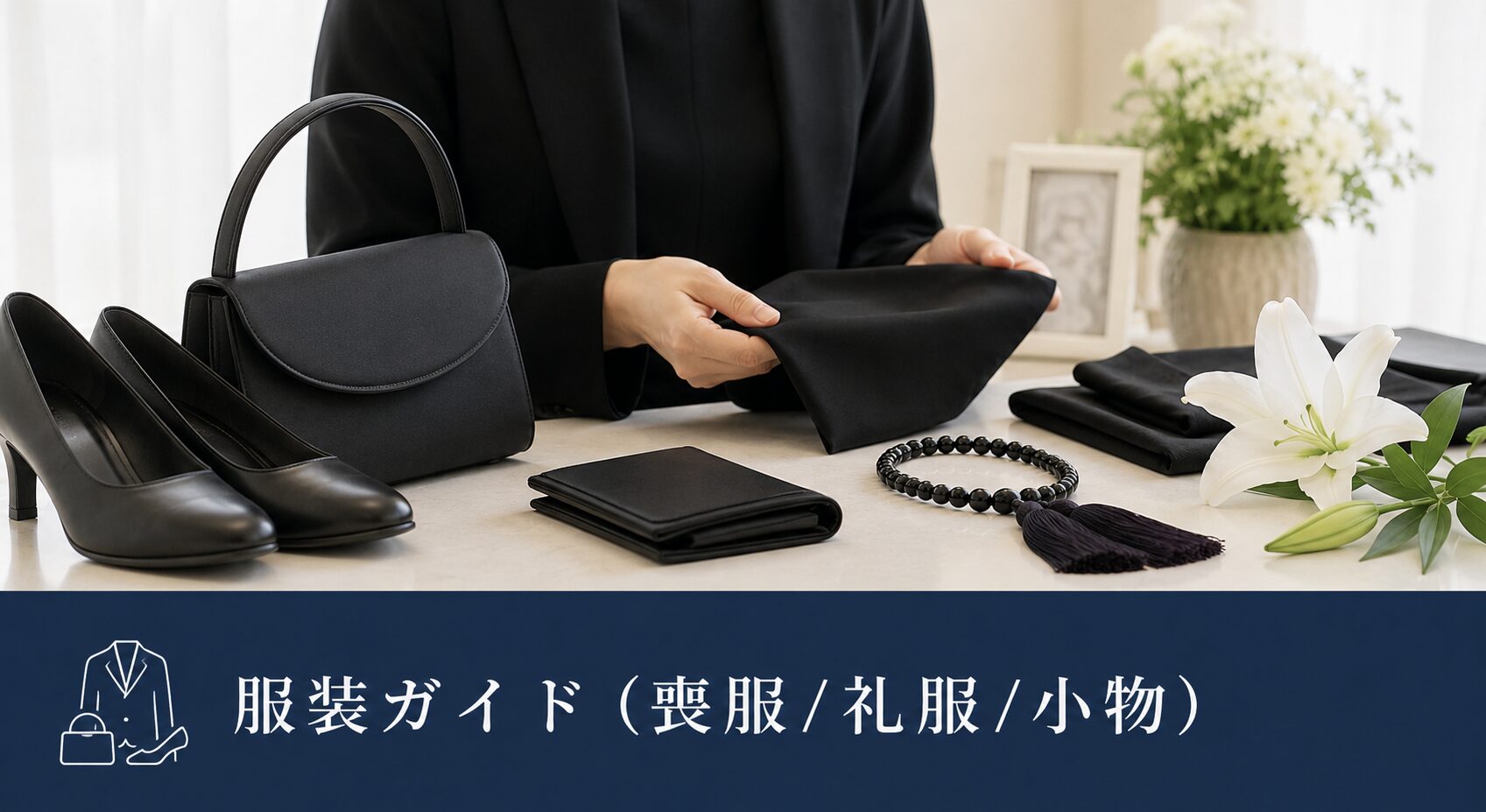 服装ガイド（喪服/礼服/小物）