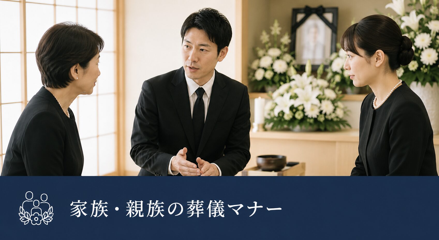 家族・親族の葬儀マナー