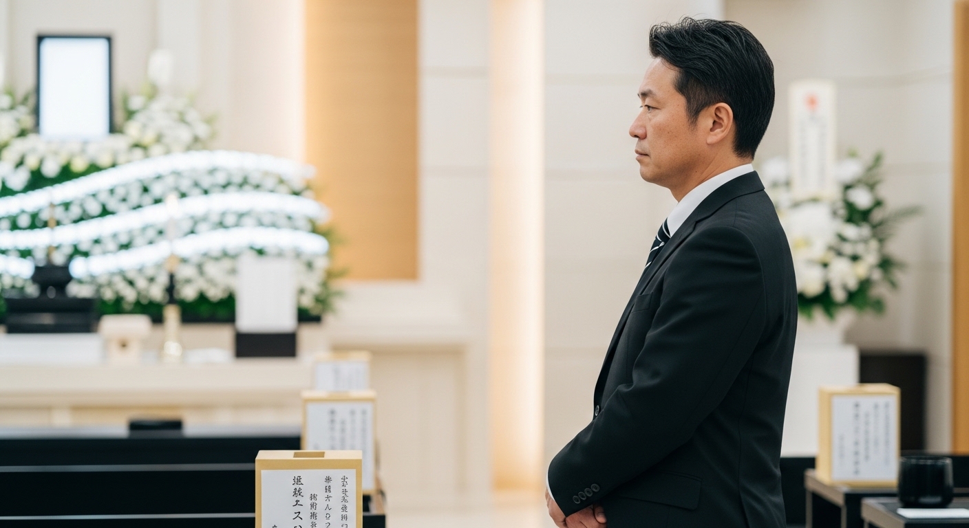 樹木葬区画の風景を表すイメージ画像