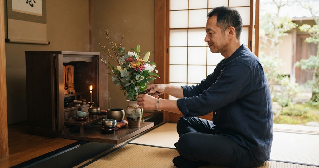 供花の選び方を表すイメージ画像